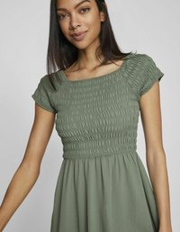 VILA MIDIKLEID KURZARM - Hverdagskjole - laurel wreath