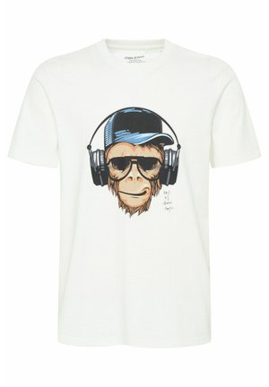 Blend BHJAVOR - T-Shirt print - white abe