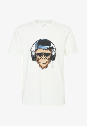 Blend BHJAVOR - T-Shirt print - white abe