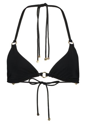 MALISA SKIMPY STRAPPY TRIANGLE - Sutien costum de baie din două piese - black