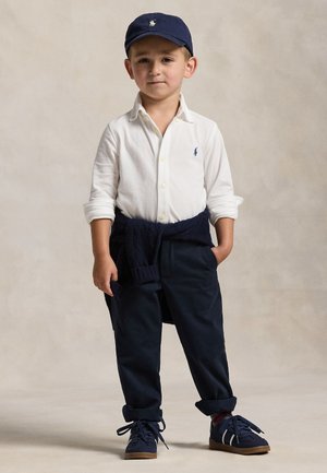 Polo Ralph Lauren, FEATHERWEIGHT COTTON MESH SHIRT 2-6Y - Majica - white