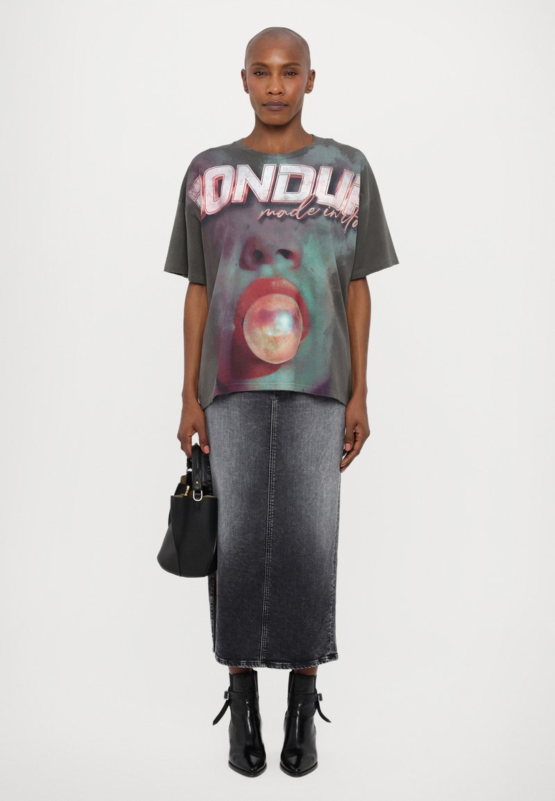 Dondup Jeansrok zwart