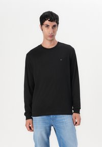 Tommy Jeans 2 PACK  - T-shirt à manches longues - black/dark night navy