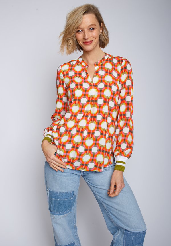 Bluse - multi geometric