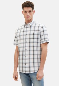 TOM TAILOR KURZARM - Cămașă - weiß