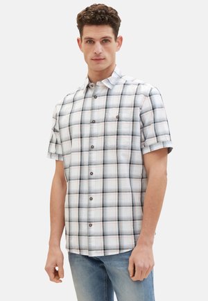 TOM TAILOR KURZARM - Camisa - weiß