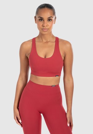 MARIE SPORTS RACERBACK BH - Urheiluliivit: keskitason tuki - weinrot