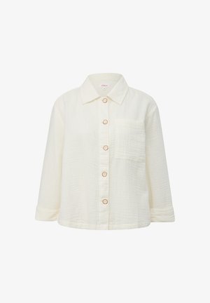 s.Oliver STRUKTUR - Leichte Jacke - ecru