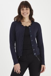 Fransa - ZUVIC - Cardigan - (noos) dark peacoat Miniaturebillede 1