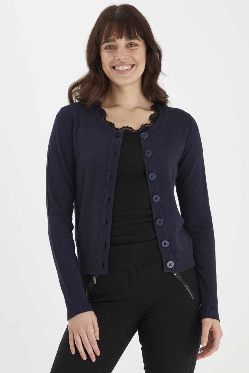 Fransa - ZUVIC - Cardigan - (noos) dark peacoat, Forstør