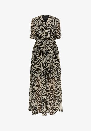 faina, MIT ZEBRA - Maksimekko - beige schwarz