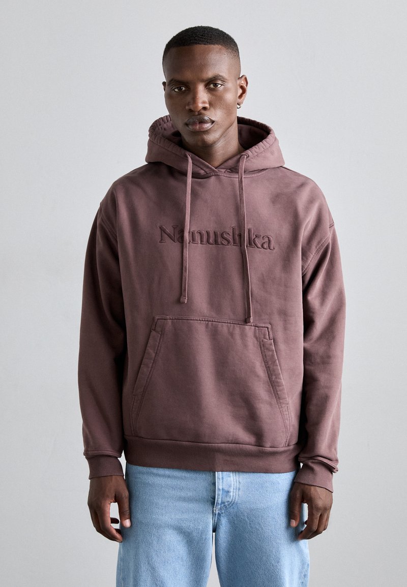 Nanushka EVER - Φούτερ με κουκούλα - nutmeg