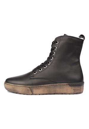 Bottines à lacets - schwarz