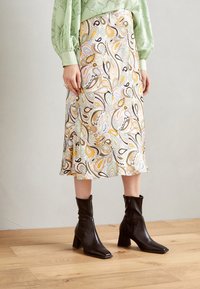 Mos Mosh - ARZU SKIRT - A-lijn rok - smoke green Miniatuurafbeelding 1