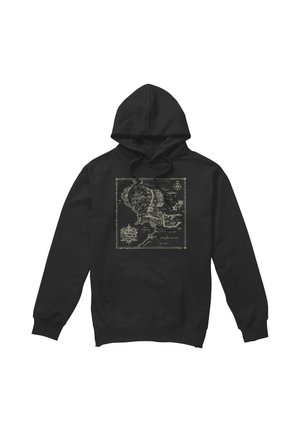 Warner Brothers, LORD OF THE RINGS MAP OF ME - Hoodie - black