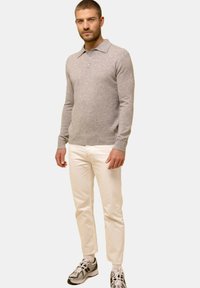 Just Cashmere Longsleeve - mottled cloud