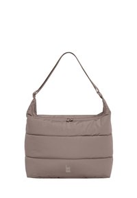 PUFFER SQUARE - Tote bag - oyster