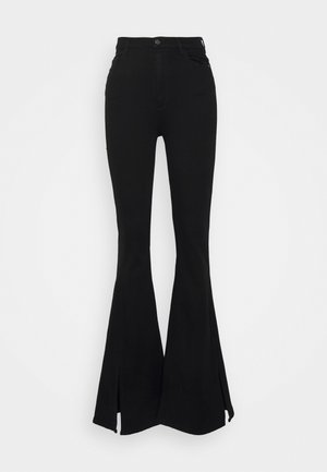 RACHEL FLARE ULTRA HIGH RISE INSTASCULPT  - Calças de ganga bootcut - raven ultimate