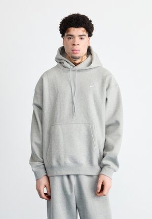 SOLO HOODIE - Felpa - grey heather/smoke
