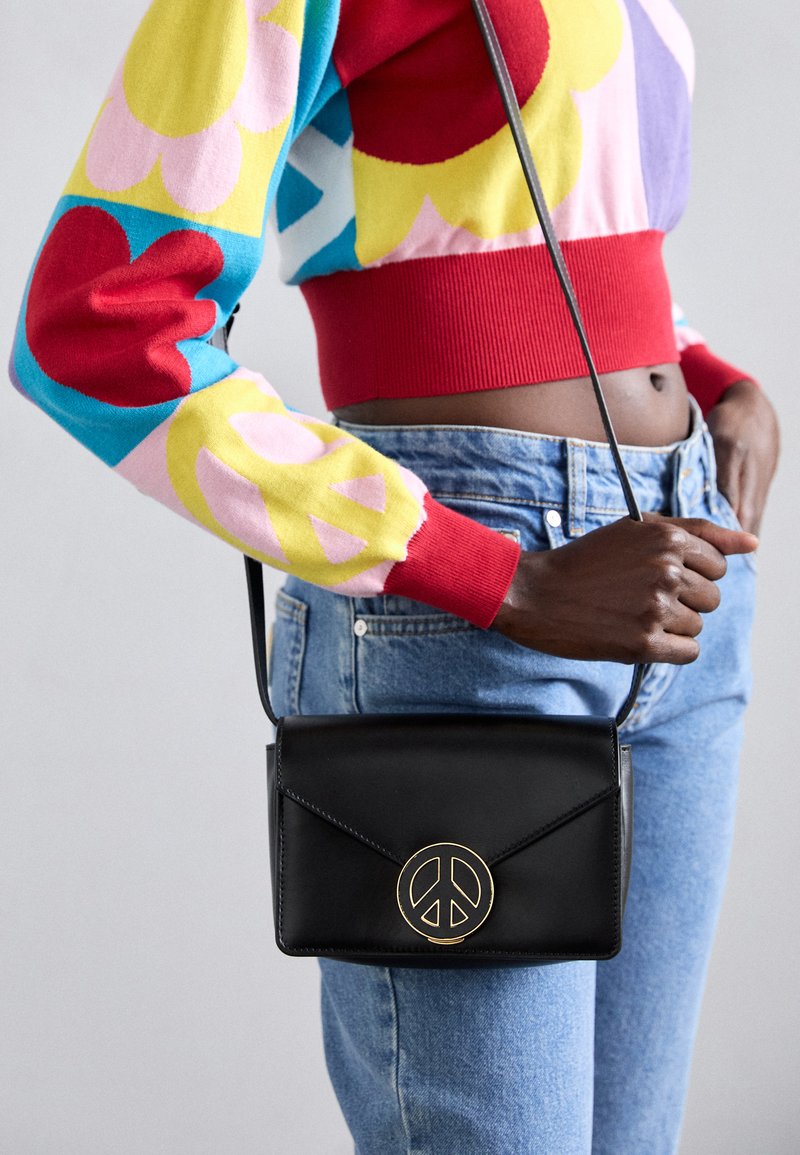 MOSCHINO BORSA TRACOLLA - Skuldertasker - nero