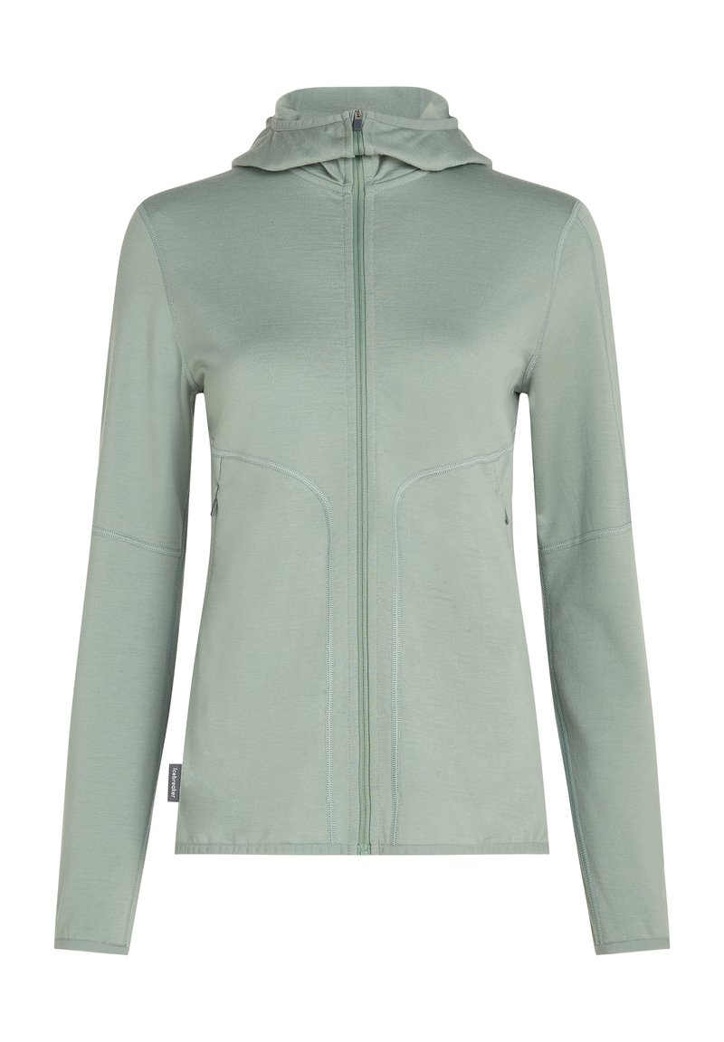 Icebreaker Fleecejas lichtgroen Icebreaker Fleecejas lichtgroen