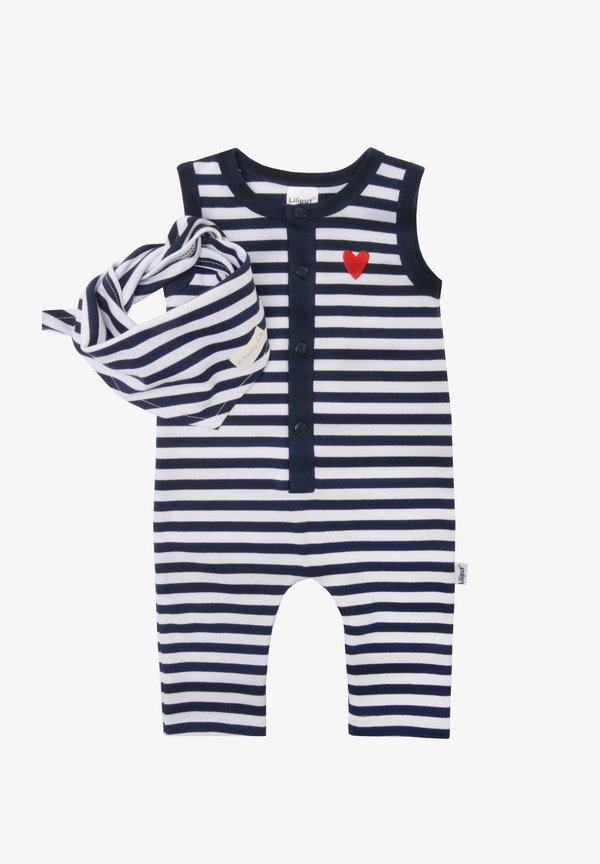 SET HEART - Tuch - blau weiss