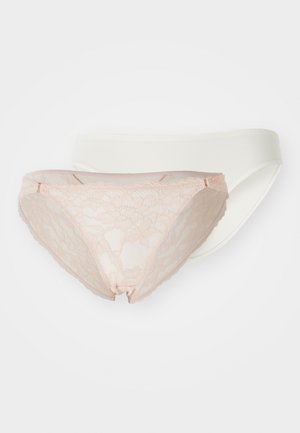 EMORY BRIEF 2 PACK - Briefs - pink/ivory