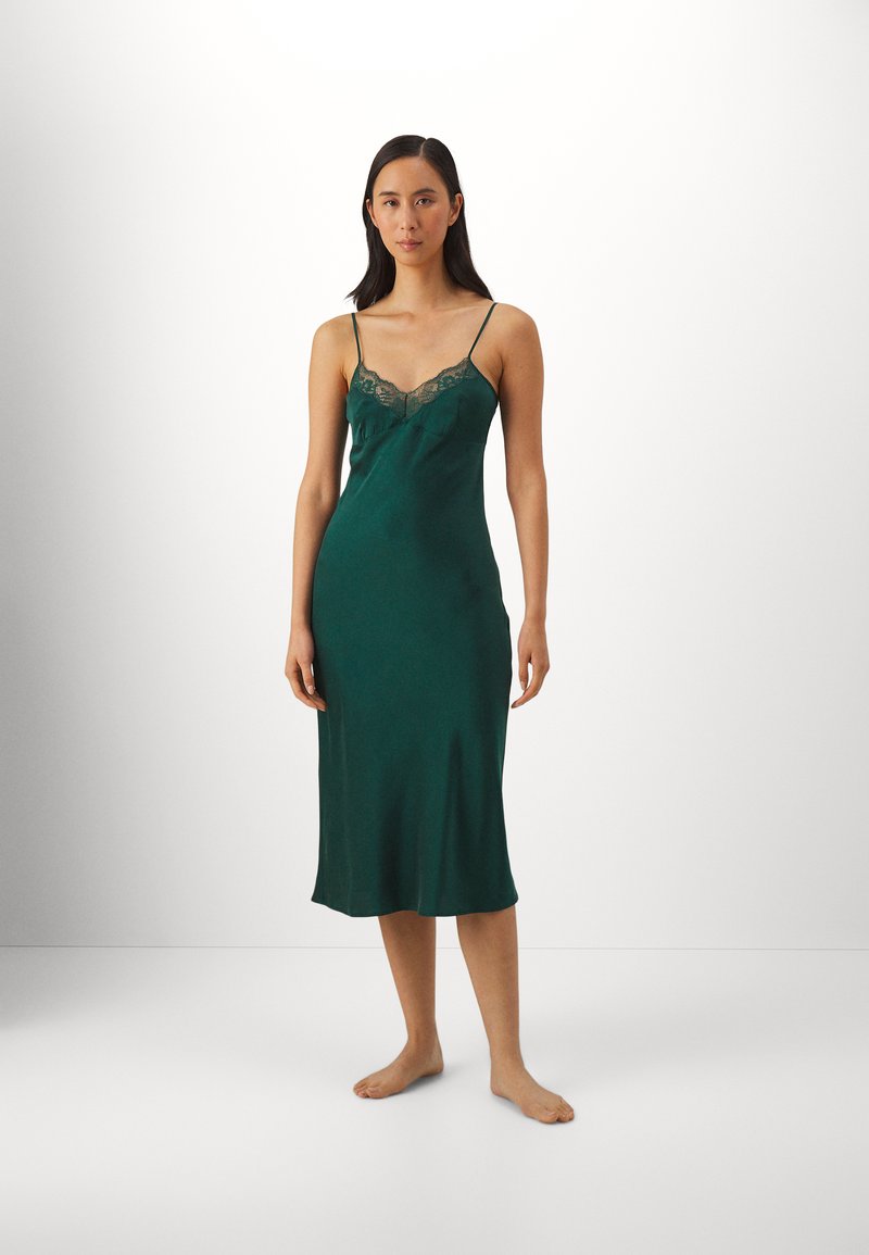Polo Ralph Lauren SLIP DRESS Nightie dark green Zalando.co.uk