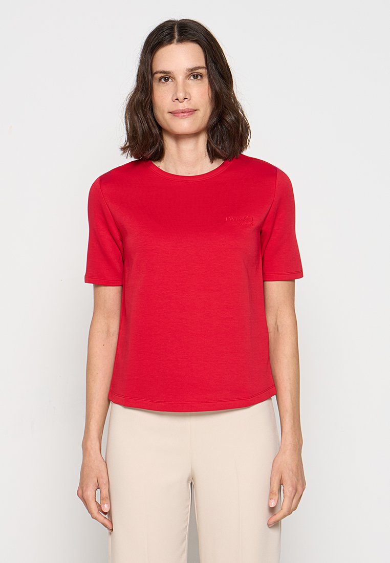 Twinset ACTITUDE T-shirt basic rood Twinset ACTITUDE T-shirt basic rood