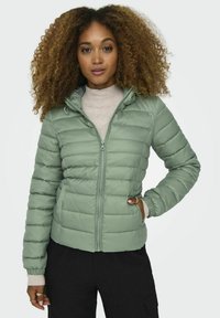 ONLY ONLTAHOE HOOD JACKET - Übergangsjacke - hedge green