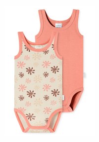 Schiesser Body Bimbo Maniche Lunghe Righe Blu E Rosa: 100% Cotone Morbido