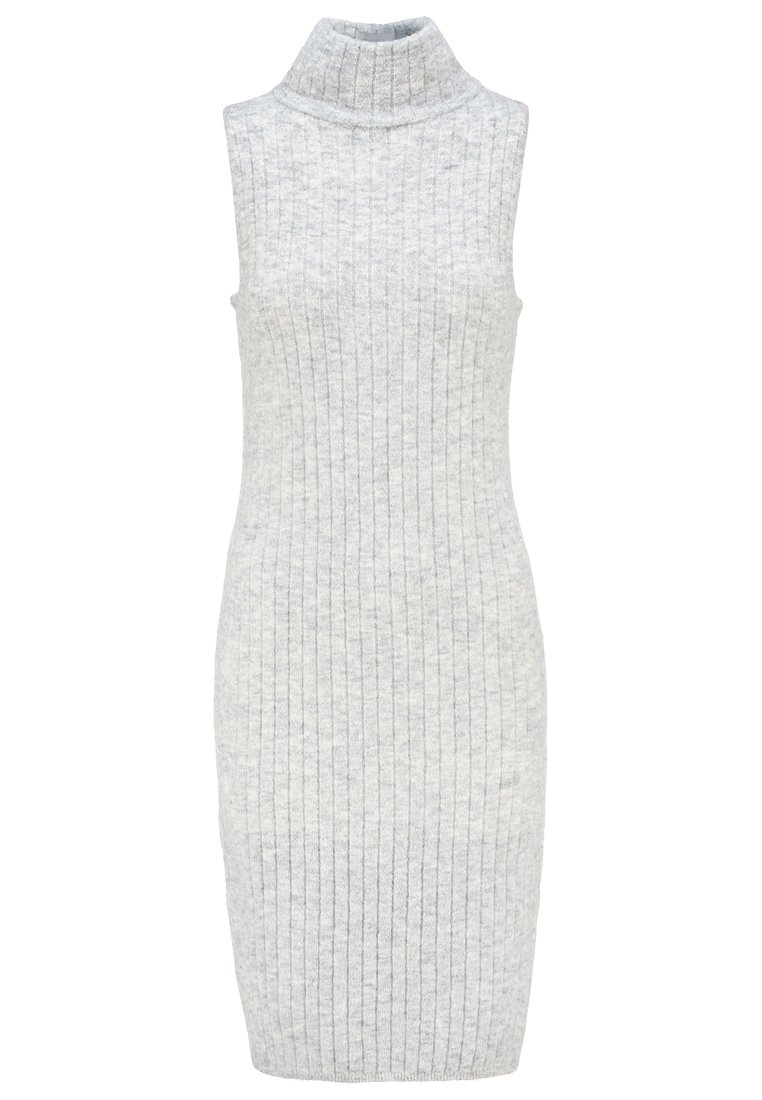 club monaco jumper dress Oatmeal Rib Knit Dress