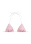 ESSENTIALS TRIANGLE PRINT - Bikiniyläosa - classic pink
