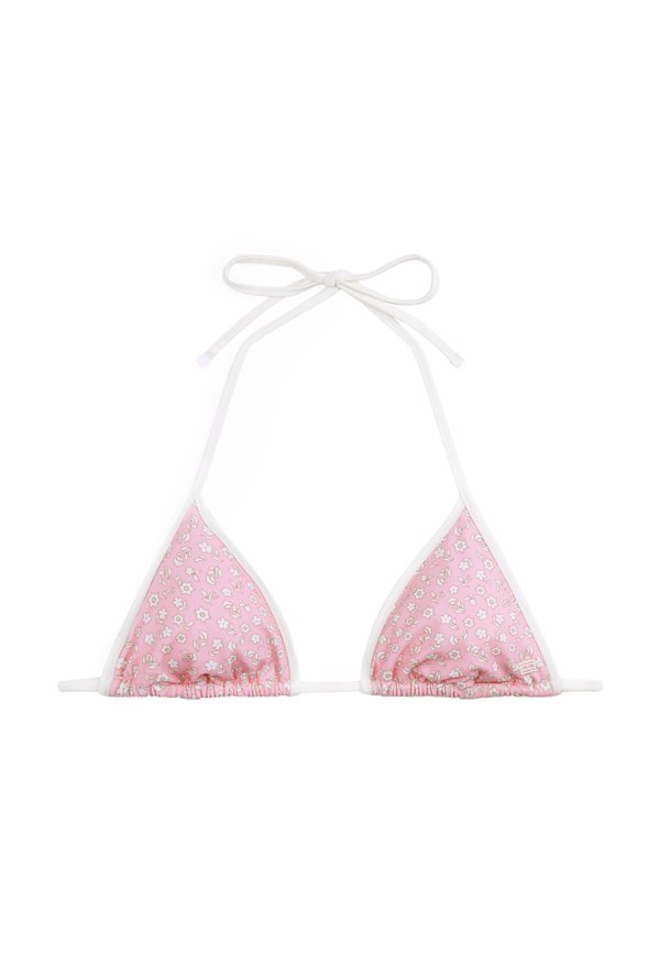 ESSENTIALS TRIANGLE PRINT - Bikini top3