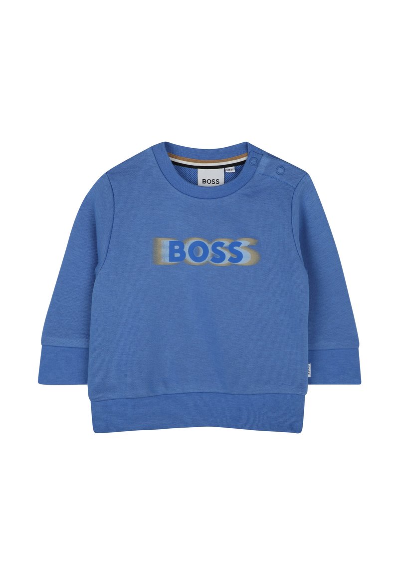 BOSS Kidswear Sweater blauw BOSS Kidswear Sweater blauw