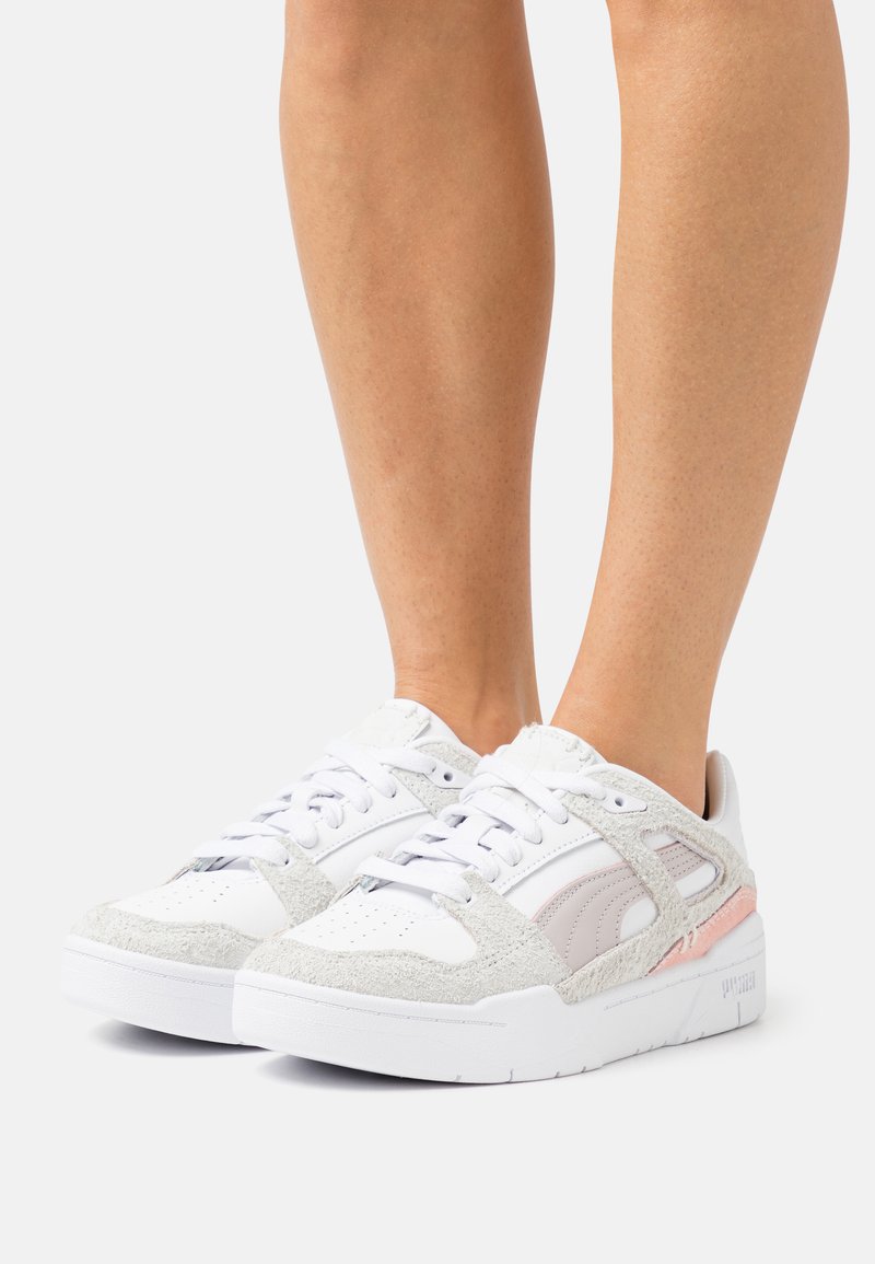 Puma SLIPSTREAM PREMIUM Joggesko white/purple/hvit Zalando.no