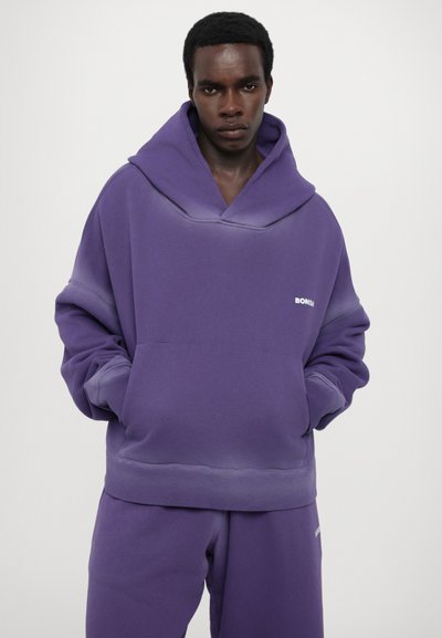 Bonsai OVERSIZE CROPPED HOODIE LOGO PRINTED GRAPHIC UNISEX - Hoodie - special dye