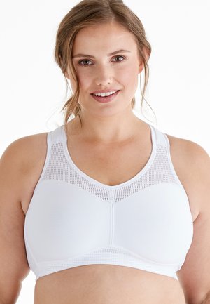 ACTIVATE - Sport-bh met light support - vit