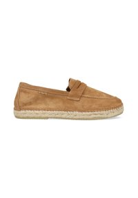 TONI PONS Ter – Espadrilles Femme Compensées Toile Honey Marron Clair – Confort Été Et Marche Idéal