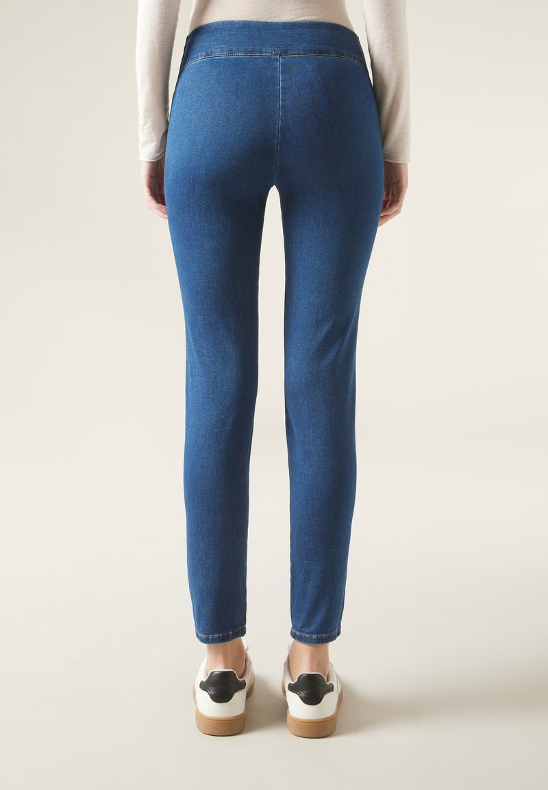 Calzedonia Jeggings jeansblau/denim oxidado