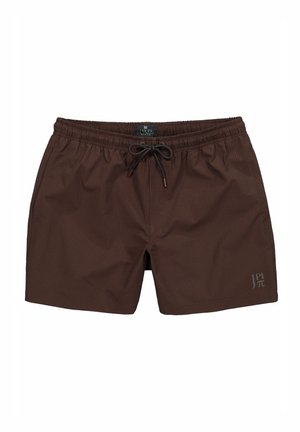 JP1880, Badeshorts - dark brown