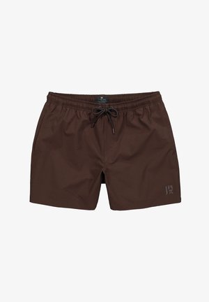 JP1880, Badeshorts - dark brown