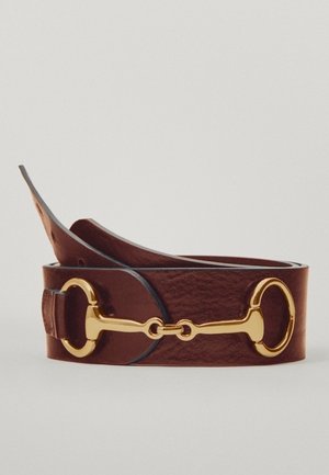 Ceinture taille haute - brown