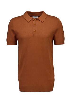 S/S  - Poloshirt - copper mel