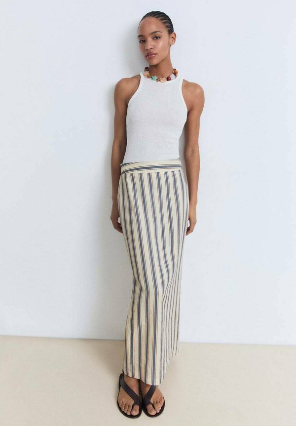 STRIPED - Maxi skirt2