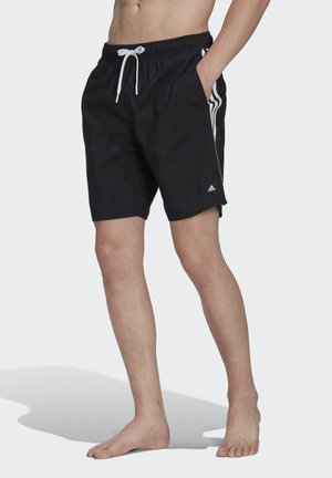 3-STRIPES CLX - Shorts da mare - black/white