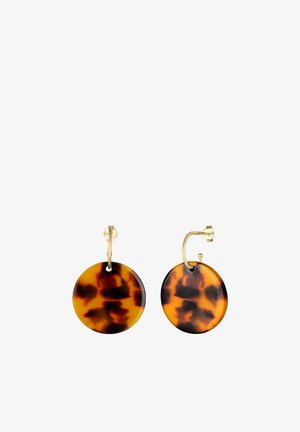 Earrings - gold coloured