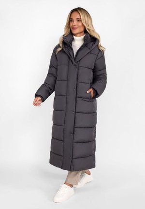 LONG QUILTED POPPER - Zimska jakna - charcoal