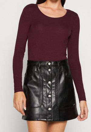 Langarmshirt - dark red