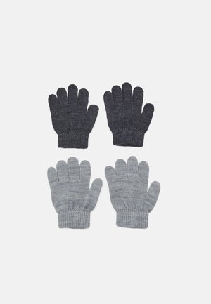 NMMWHOLLA GLOVES UNISEX 2 PACK - Gloves - monument/blue graphite
